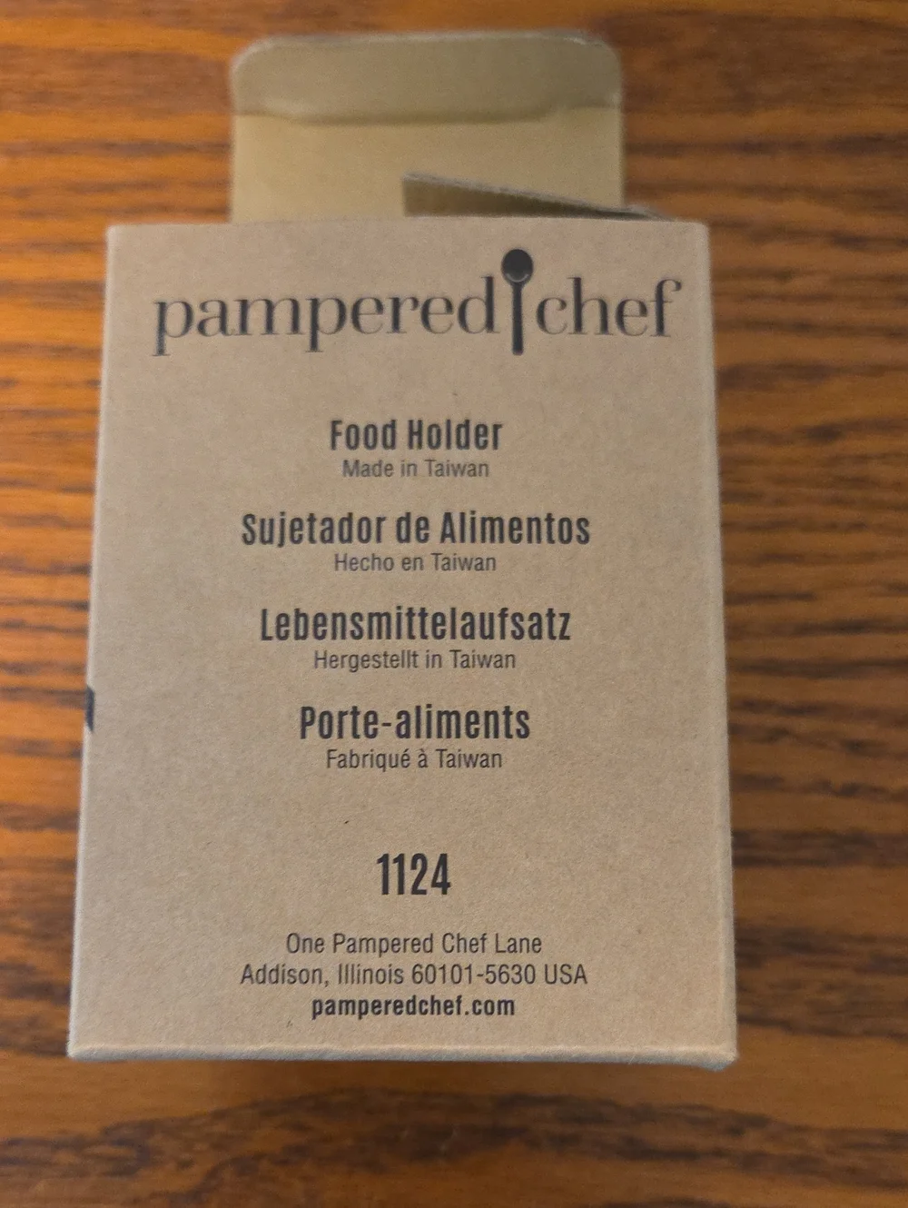 Pampered Chef Coarse Grater and Food Holder